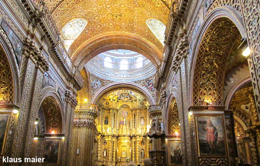 Iglesia de Compania de Jesus in Quito