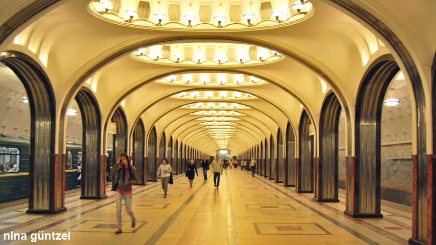 Moskauer Metrostationen