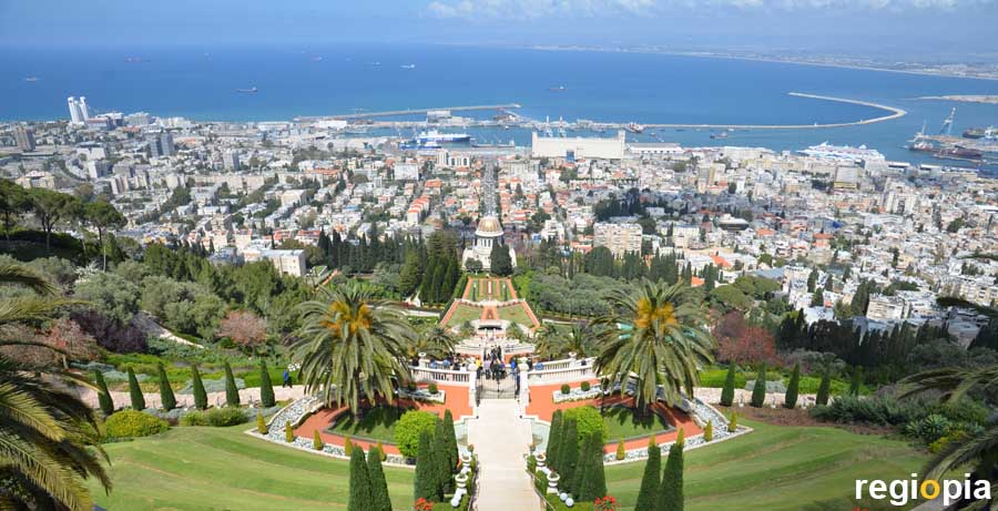 Bahai Tempel in Haifa