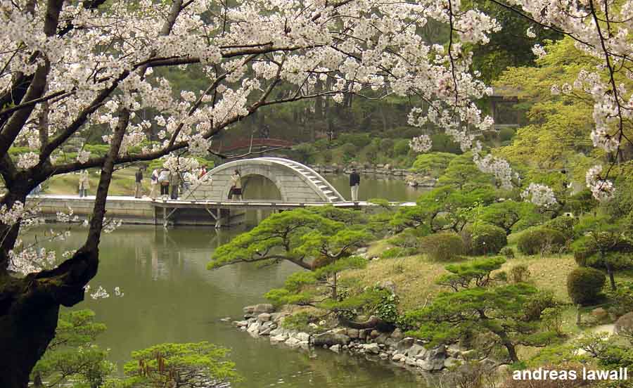 Der Shukkei-en Garten in Hiroshima