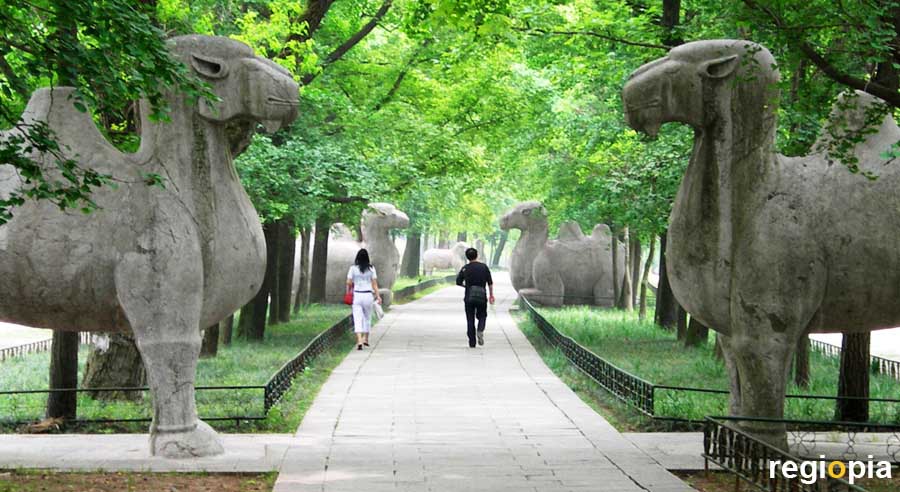 Ming Gräber in Nanjing